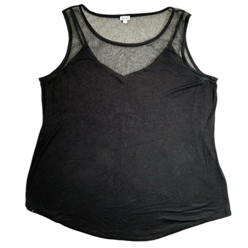 Kizmet Mesh & Rayon Tank